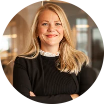 Guro Lindebjerg smiler til kamera