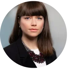 Ingrid Wilberg smiler til kamera