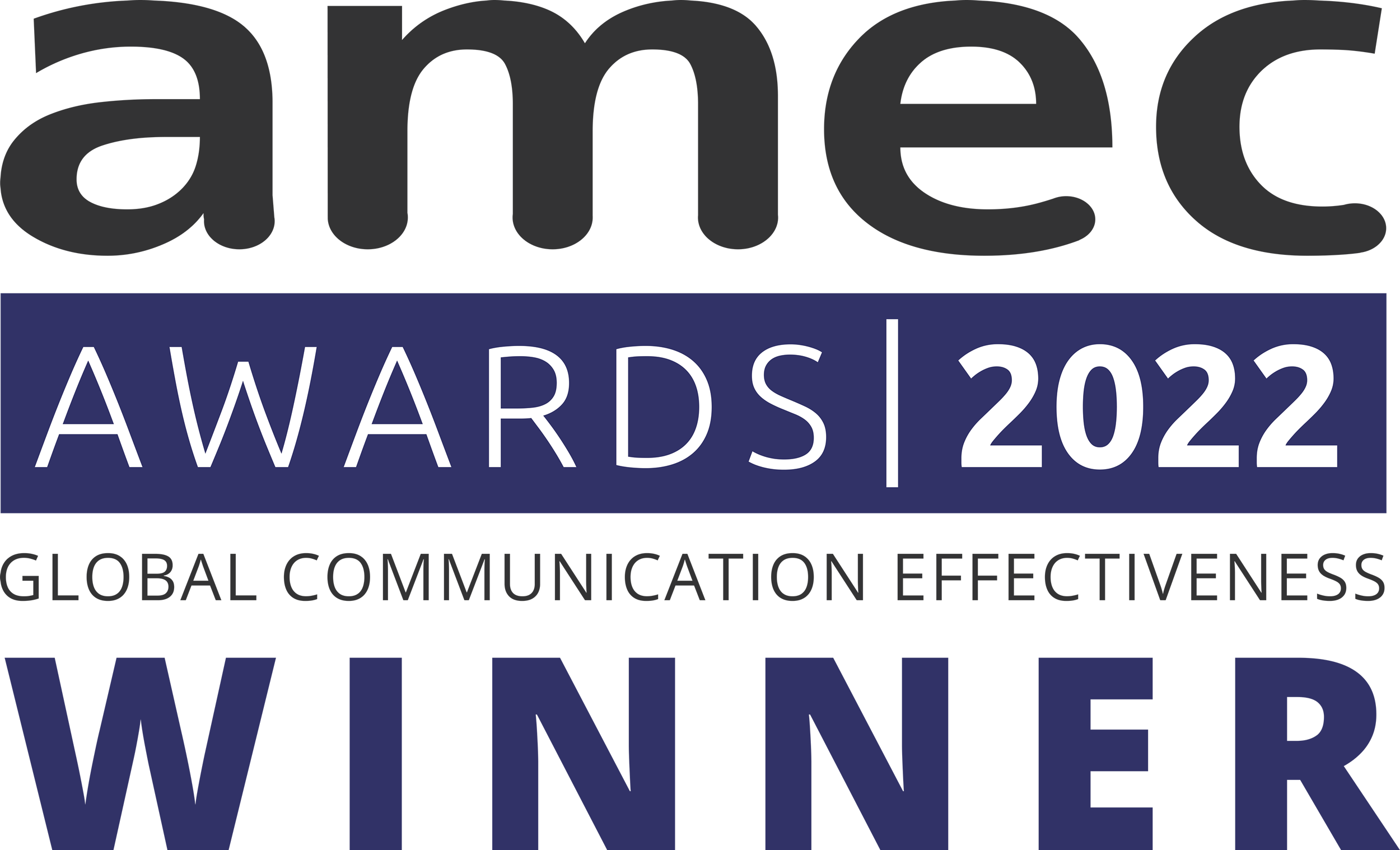 Winner AMEC Awards 2022 Large